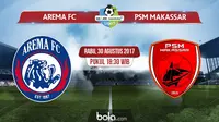 Liga 1_Arema FC Vs PSM Makassar (Bola.com/Adreanus Titus)