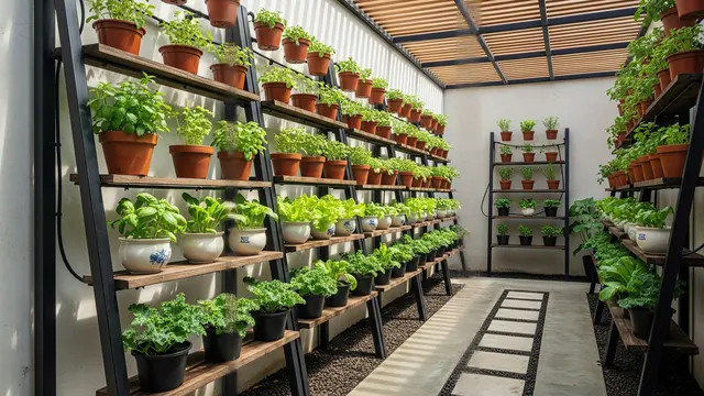 Model Kebun Sayur Dekat Teras Samping yang Sempit tapi Rapi, Inspirasi Hunian 2026