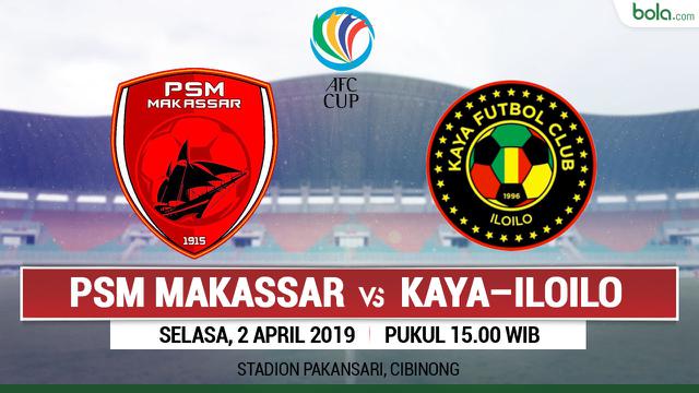 PSM Makassar Vs Kaya–Iloilo