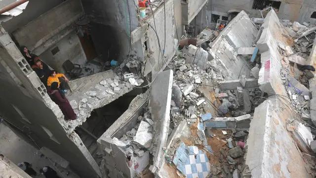 Langgar Kesepakatan Gencatan Senjata, Serangan Israel Kembali Hantam Gaza
