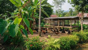 Tanaman yang Cocok Ditanam Dekat Kandang Ayam Kampung/Gemini AI