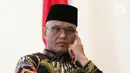 Anggota Komisi I DPR RI Fraksi PKS, Sukamta saat acara diskusi "Ngopi Bareng Presiden PKS" di DPP PKS, Jakarta, Senin (20/1/2020). Diskusi ini mengangkat tema "Sengketa Natuna dan Kebijakan Kelautan". (Liputan6.com/Herman Zakharia)