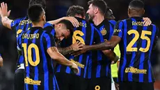 Reaksi John Stones Usai Cetak Gol pada Debut Pramusim Inter Milan
