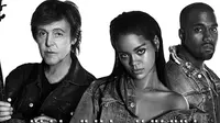 Rihanna dan Paul McCartney Kolaborasi Lagu Akustik 