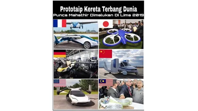 prototipe kendaraan terbang (sumber : worldofbuzz)