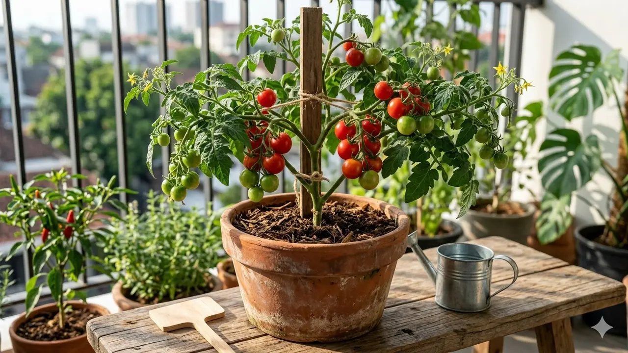 Tanaman Buah Mini yang Cocok di Pot (Foto: Gemini AI)
