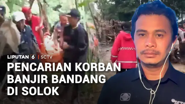 Pencarian Korban "Galodo" di Solok