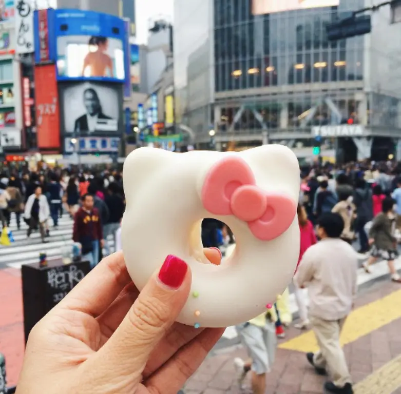 Donat cantik di Shibuya, Tokyo, Jepang. (girleatworld/Instagram)