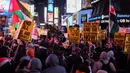 Kesepakatan gencatan senjata dan pembebasan sandera tercapai menyusul negosiasi berbulan-bulan yang rumit dan berulang yang dilakukan oleh mediator Mesir dan Qatar, dengan dukungan dari Amerika Serikat. (CHARLY TRIBALLEAU/AFP)