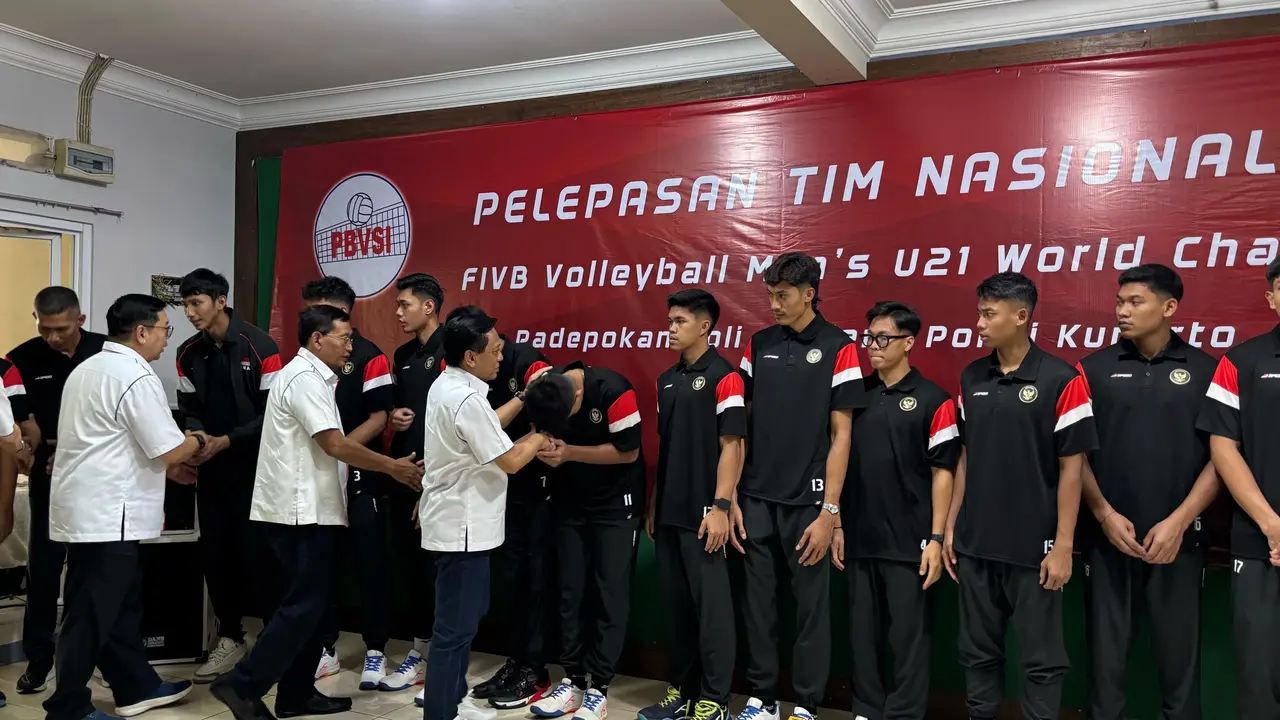 Pelepasan Timnas Voli Putra U-21