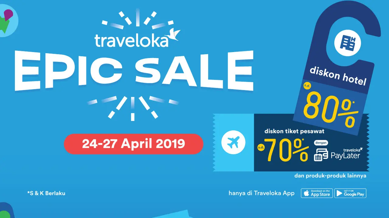 Mau Berburu Diskon Saat Traveloka Epic Sale? Simak Tips Jitunya!