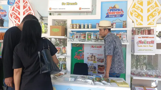 Pameran UMKM Di Pesta Rakyat Simpedes BRI