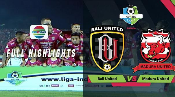 Berita video highlights Gojek Liga 1 2018 bersama Bukalapak antara Bali United melawan Madura United yang berakhir dengan skor 2-0, Sabtu (03/11/2018).