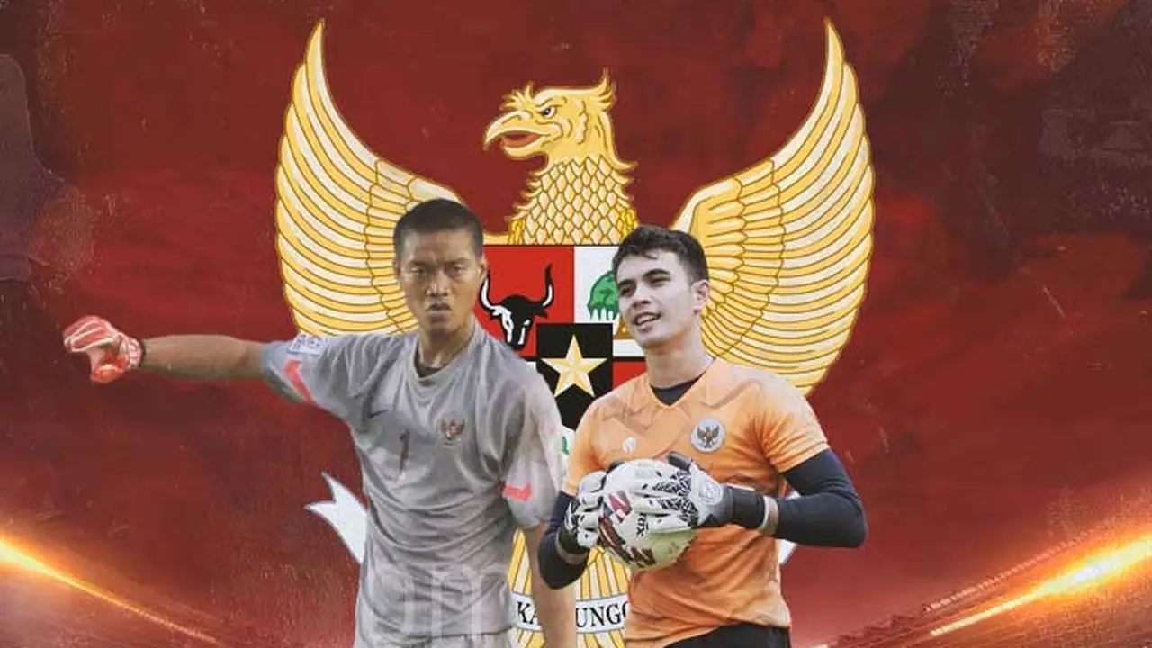 Timnas Indonesia - Kurnia Meiga dan Nadeo Argawinata