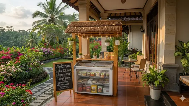 Ide Booth Jualan Rumahan untuk IRT/Foto: AI Generated