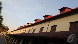 Benteng ini dibangun pada tahun 1545 oleh Raja Gowa ke-9 yang bernama I manrigau Daeng Bonto Karaeng Lakiung Tumapa'risi' kallonna. Foto diambil pada Jumat (9/5/2014) (Liputan6.com/Herman Zakharia) 