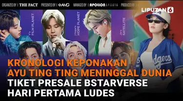 Mulai dari kronologi keponakan Ayu Ting Ting meninggal dunia hingga tiket presale BSTARVERSE hari pertama ludes di News Flash Showbiz Liputan6.com.