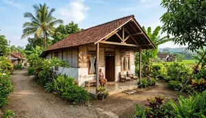 8 Model Rumah Desa Sederhana tanpa Pagar tetapi Tetap Privat, Bikin Terlihat Luas