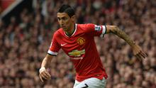 Angel Di Maria - Winger asal Argentina didatangkan dengan transfer yang terbilang mahal, 60 juta pounds dari Real Madrid. Namun setengah musim kemudian Di Maria dijual ke Paris Saint-Germain. (AFP/Paul Ellis)