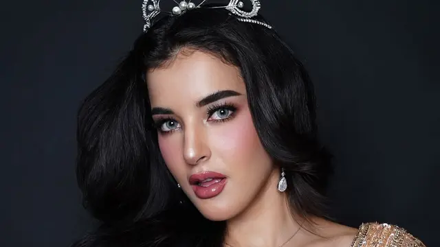 Potret Tasya Farasya Makeup ala Miss Universe (credit: instagram/tasyafarasya)