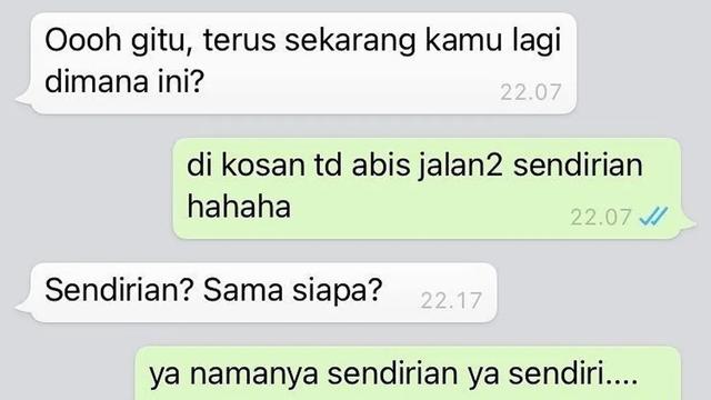 6 Chat Pacar Posesif Ini Bikin Elus Dada, Menguji Kesabaran