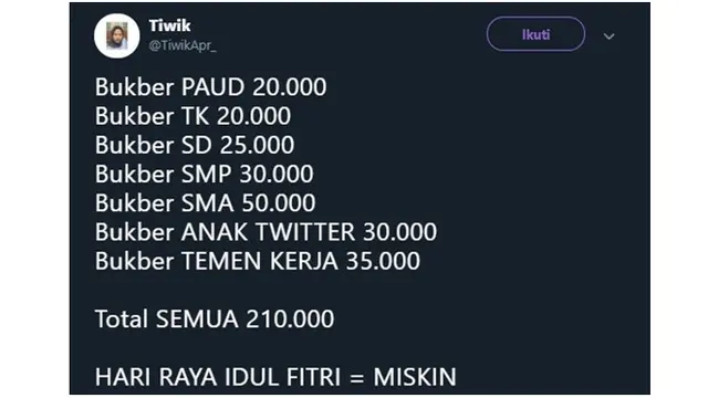 Belum Mulai Puasa, Netizen Ini Hitung Rencana Bukber yang Bikin Nyesek