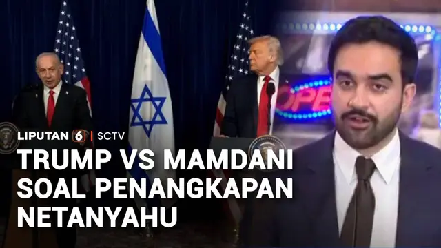 Trump vs Mamdani, Polemik Penangkapan Netanyahu Terus Bergulir