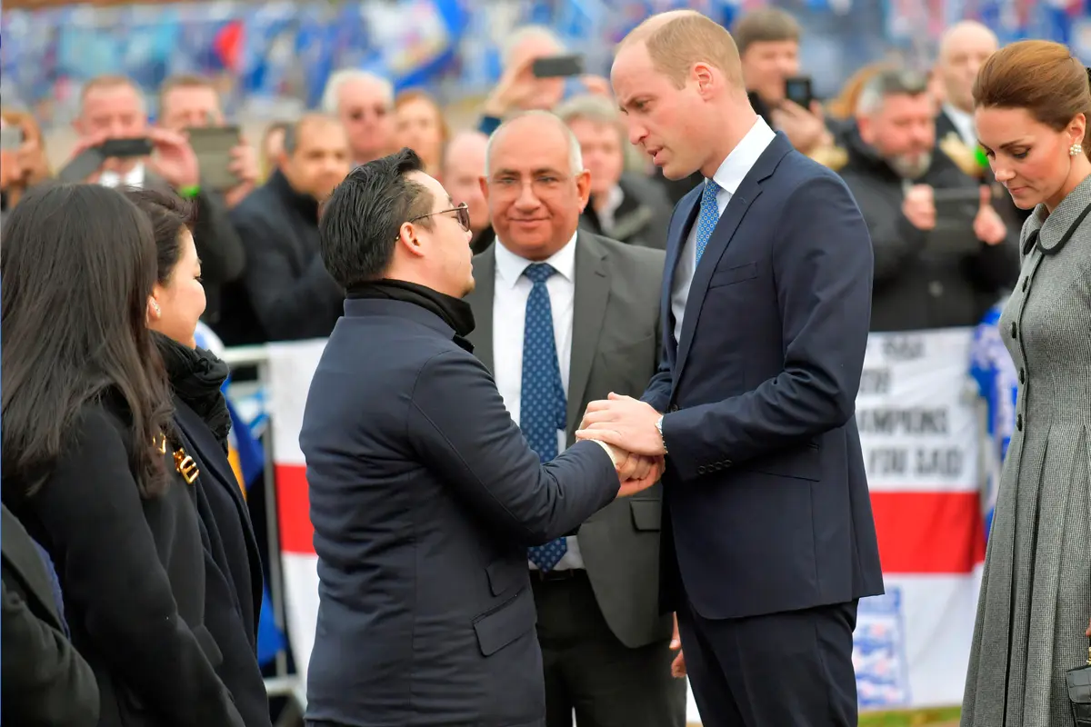 Pangeran William Datangi Lokasi Kecelakaan Pemilik Leicester