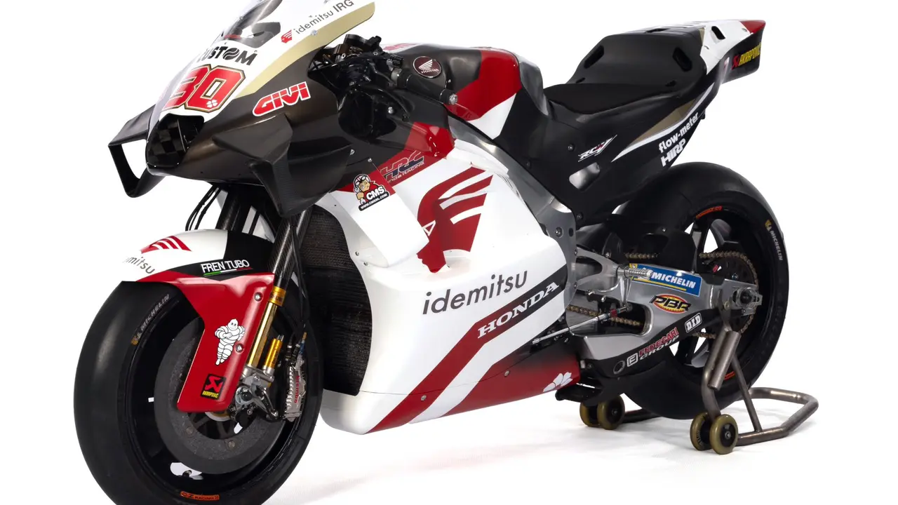 Motor Takaaki Nakagami di LCR Honda pada MotoGP 2024