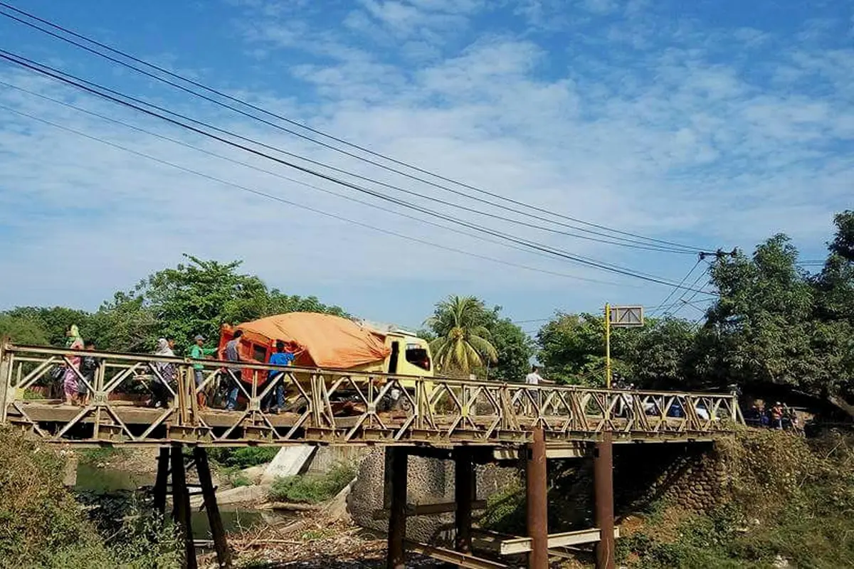 Jembatan Penghubung di Gowa