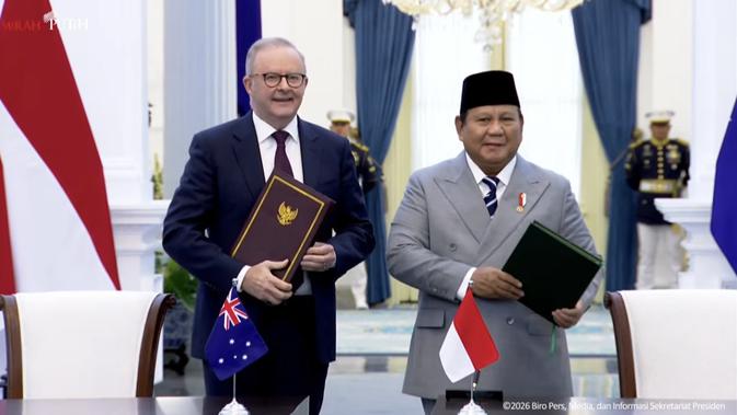 Prabowo Minta Maaf Tak Bisa Sambut di Bandara, PM Australia: Tak Apa, Senang Bertemu Presiden