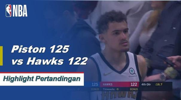 Andre Drummond menambah 26 poin dan 21 rebound saat Detroit menurunkan Atlanta.