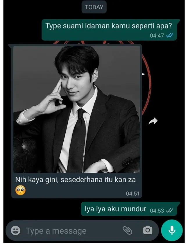 Tiru Rey Mbayang dan Dinda Hauw, 8 Chat 'Tipe Suami Idaman' Ala Netizen Ini Kocak