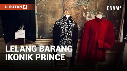 VIDEO: Barang Ikonik Milik Mendiang Pop Superstar Prince akan Dilelang Online