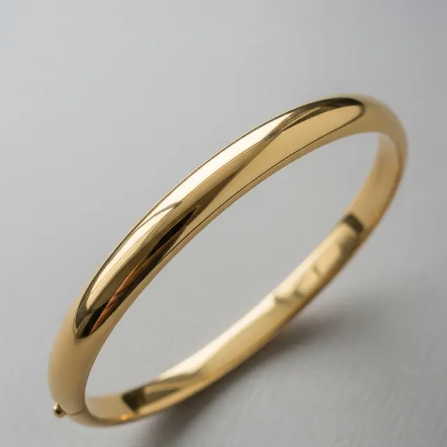 Model Gelang Emas Oval Gram Kecil Terbaru