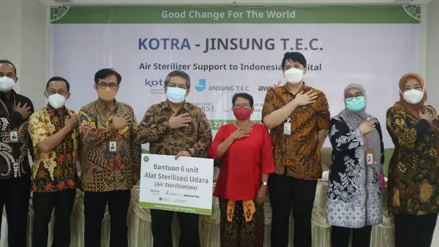 Kolaborasi untuk Donasi Filter Udara dengan Teknologi Cahaya Terbaru.
