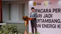 Hari Jadi Pertambangan ke-81, Bahlil Minta Birokrasi Jangan Cuma Bikin Konsep