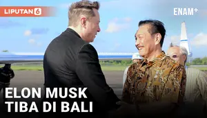Elon Musk Tiba di Bali untuk Hadiri World Water Forum dan Peluncuran Starlink