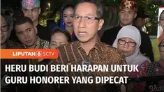 Dari pemberhentian guru honorer, Penjabat Gubernur Jakarta, Heru Budi Hartono yang memanggil seluruh Kepala Sekolah negeri di Jakarta. Guru honorer yang diberhentikan akan diberi kesempatan untuk diseleksi Kontrak Kerja Individu yang akan dibuka bula...