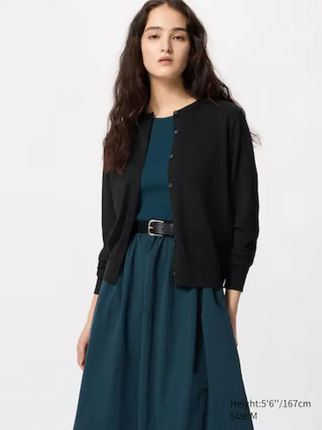 Ilustrasi perempuan dan rok/uniqlo Indonesia