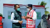 Menteri Perhubungan Budi Karya Sumadi meninjau stasiun Pondok Rajeg di wilayah perbatasan Kota Depok dengan Kabupaten Bogor, Rabu (11/8/2021). (Ist)