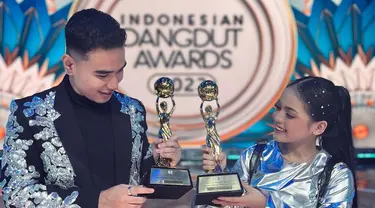 Ajang penghargaan tertinggi insan dangdut Indonesia, IDA 2022 akhirnya memasuki acara utamanya. Dengan mengusung tema Malam Puncak Indonesian Dangdut Awards 2022, acara tersebut disiarkan langsung di Indosiar pada Kamis, (3/11/2022) pukul 19.00 WIB. (Liputan6.com/IG/hariiputraa_lida2020)