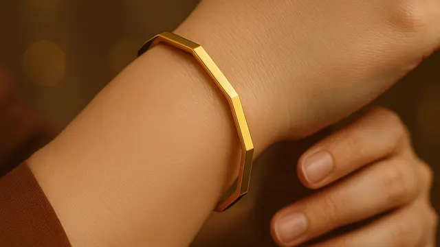 Model Gelang Emas 2 Gram untuk Tangan Berisi