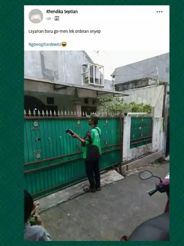 8 Potret Nyeleneh Driver Ojol saat Tunggu Penumpang, Ada yang Alih Profesi