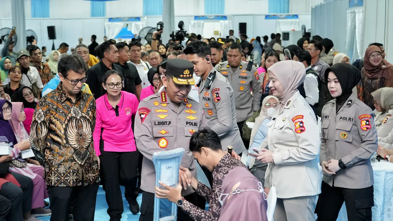 Kapolri Jenderal Polisi Listyo Sigit Prabowo saat menghadiri Puncak Bakti Kesehatan Hari Bhayangkara ke-80 di SEPOLWAN, Jakarta Selatan, Selasa (23/6/2026) (Istimewa)