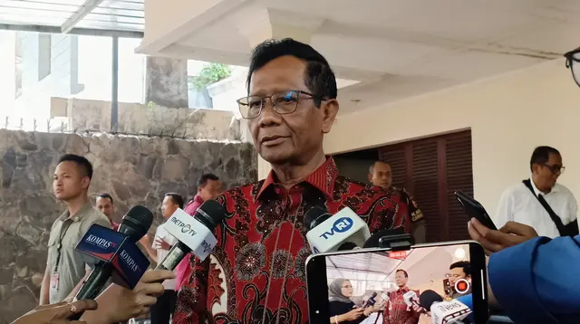 Calon wakil presiden (cawapres) nomor urut 3, Mahfud MD. (Tim News).