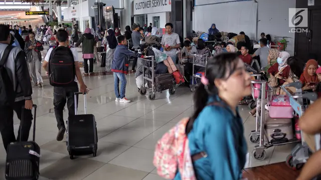 Pekan Terakhir Jelang Lebaran, Bandara Soetta Mulai Dipadati Pemudik