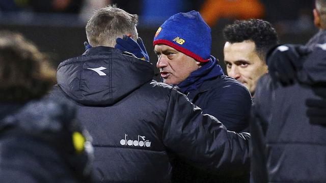 Foto: AS Roma Mati Kutu, Jose Mourinho Telan Kekalahan Terbesar Sepanjang Kariernya