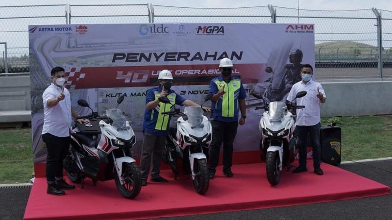 Honda ADV 150 Jadi Motor Operasional di Sirkuit Mandalika (Ist)