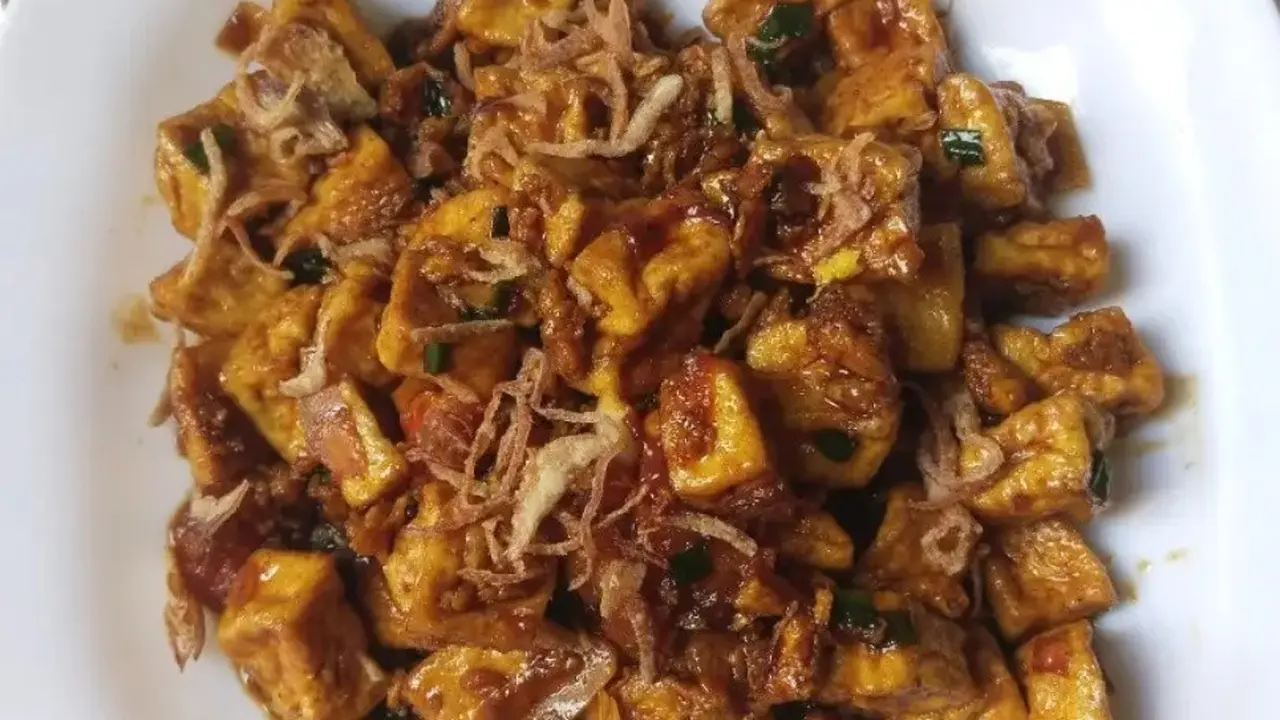 Resep tahu telur oseng kecap. (dok. Cookpad @deliecooking)